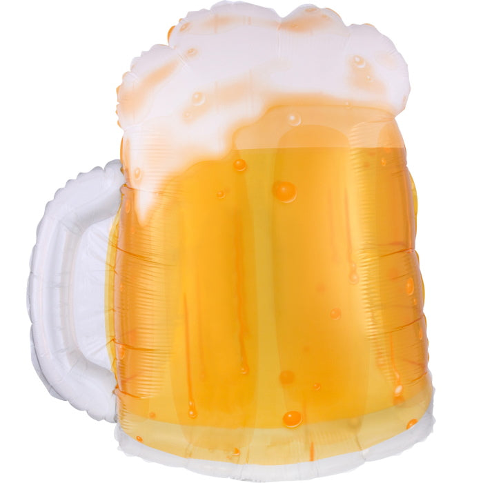 Beer Mug Foil Balloon 23 inches | Party Save Smile