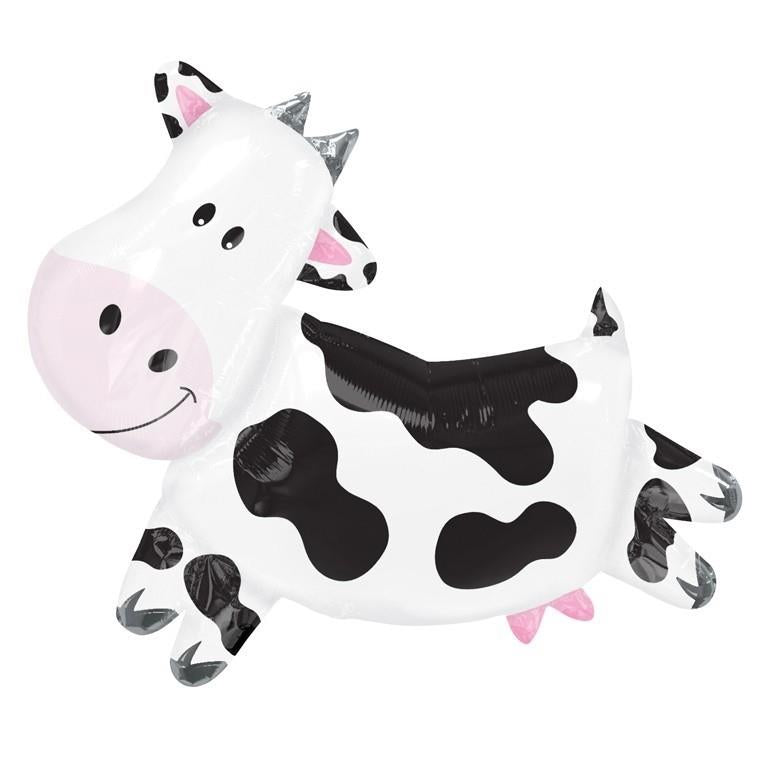 Cow Shaped Foil Balloon 30 Inches | Party Save Smile