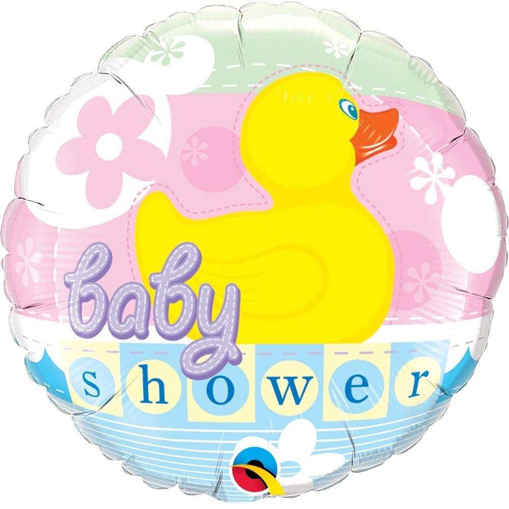 Duck Baby Shower Foil Balloons 18 Inches | Party Save Smile