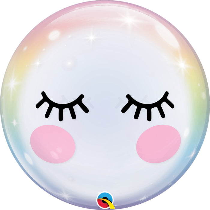 Eyes Face Bubble Party Balloon 22 inch | Party Save Smile
