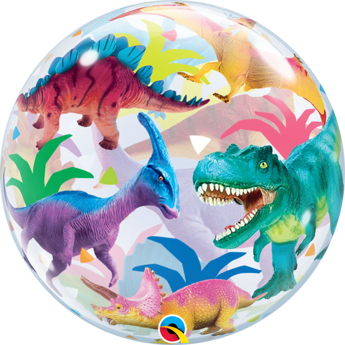 Dinosaur Bubble Balloon 22 inches | Party Save Smile