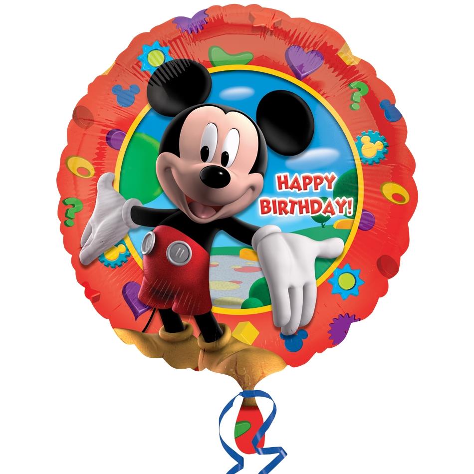 Mickey Mouse Happy Birthday Foil Balloon 18 Inch | Party Save Smile
