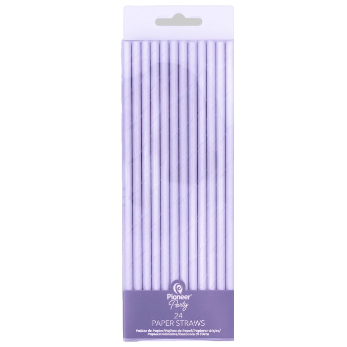 Iridescent Paper Straws Pack of 24 | Party Save Smile