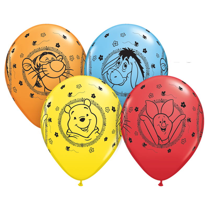 Disney Winnie the Pooh Latex Balloons 11 Inch