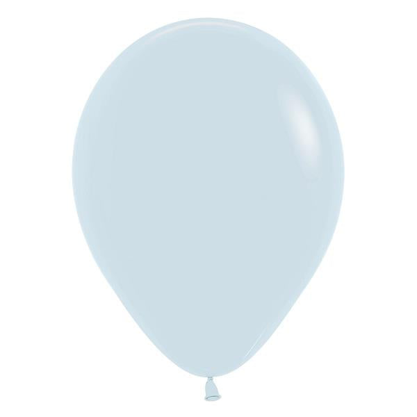 White Sempertex Latex Balloons 12 Inches Pack of 50 | Party Save Smile