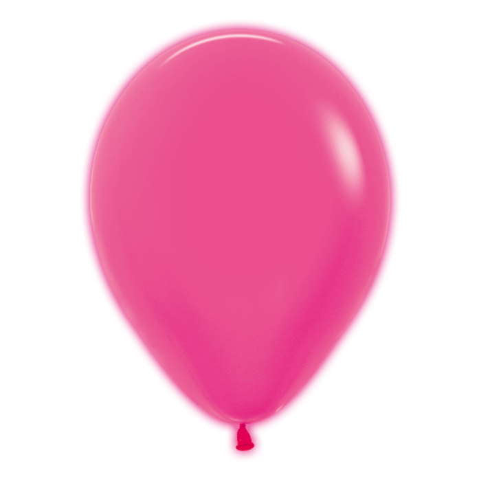 Sempertex Neon Pink Latex Balloons 12 inch