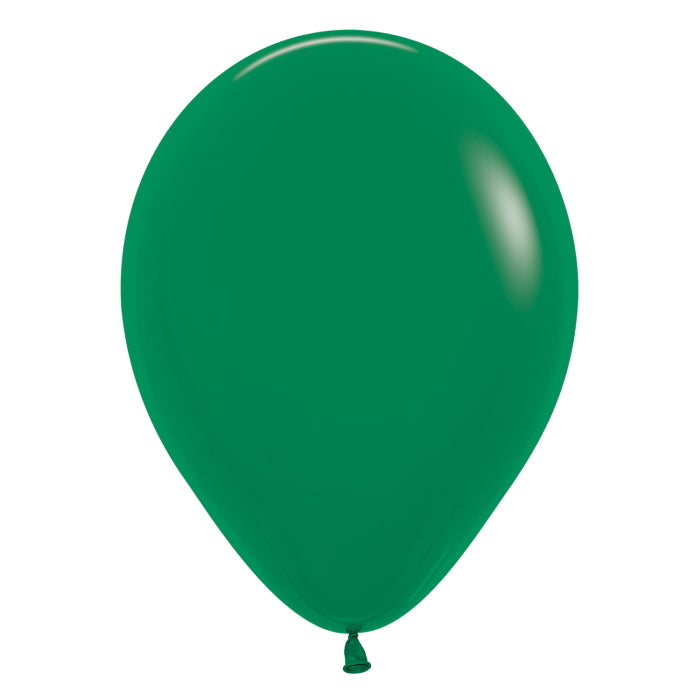 Forest Green Latex Ballloons Sempertex 5 Inch | Party Save Smile