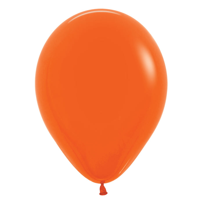 Orange Latex Ballloons Sempertex 5 Inch | Party Save Smile
