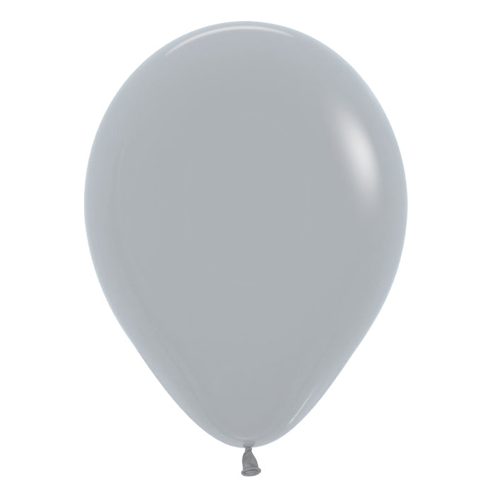 Grey Latex Balloons 5 inch Sempertex | Party Save Smile