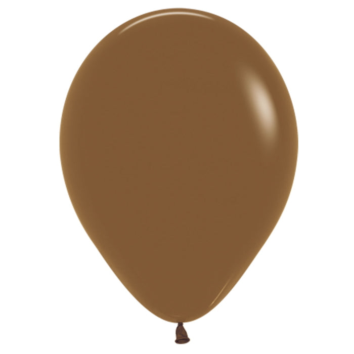 Coffee Brown Latex Balloons Sempertex 5 inch | Party Save Smile