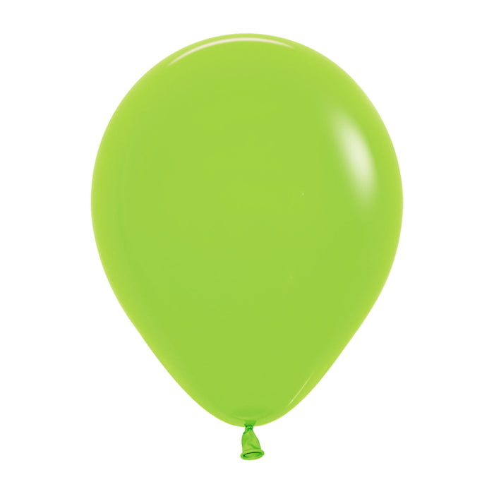 Neon Green Latex Ballloons Sempertex 5 Inch | Party Save Smile