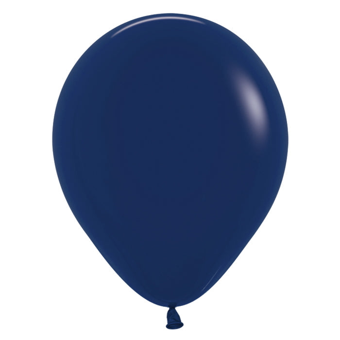 Sempertex Navy Blue Latex Balloons 5 inch | Party Save Smile