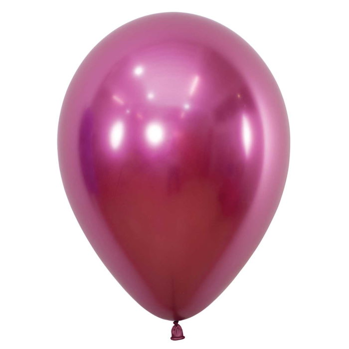 Fuscia Reflex Latex Balloons 5 Inch Sempertex | Party Save Smile