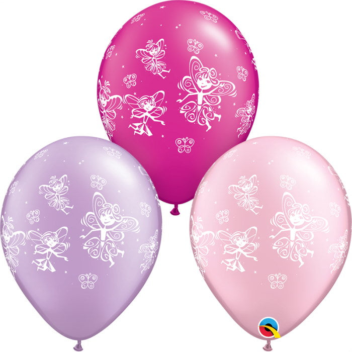 Butterfly and Fairy Latex Balloons 11 Inches | Party Save Smile