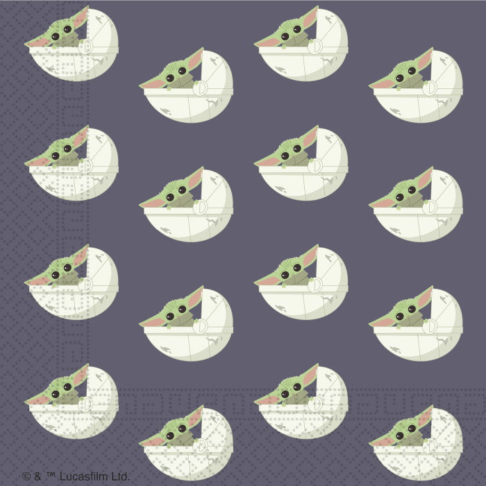 The Mandalorian Party Pack with Banner and Balloons