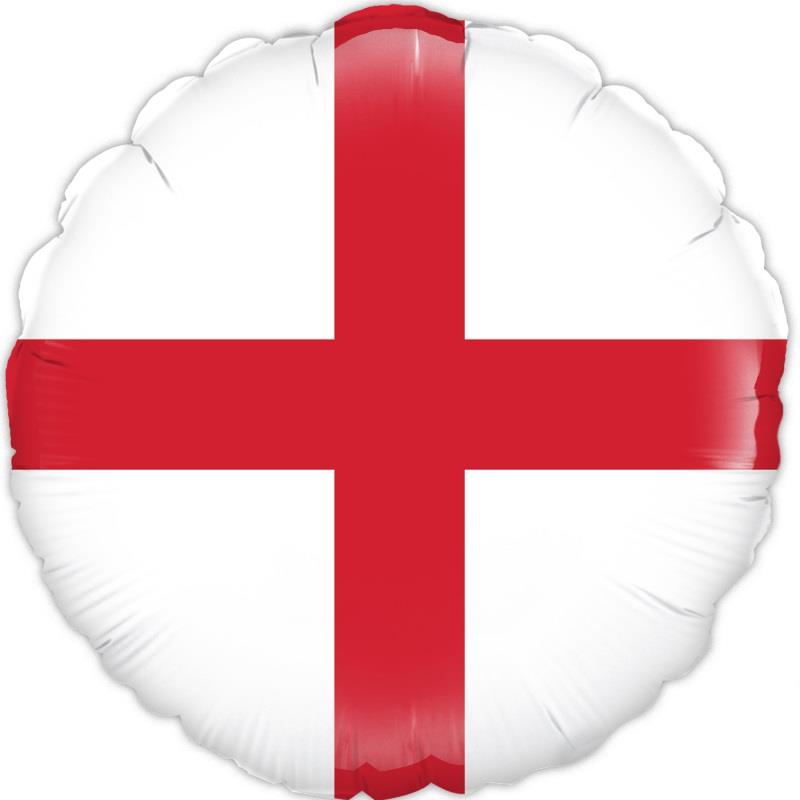 England St George’s Cross Foil Balloon 18 Inches | Party Save Smile