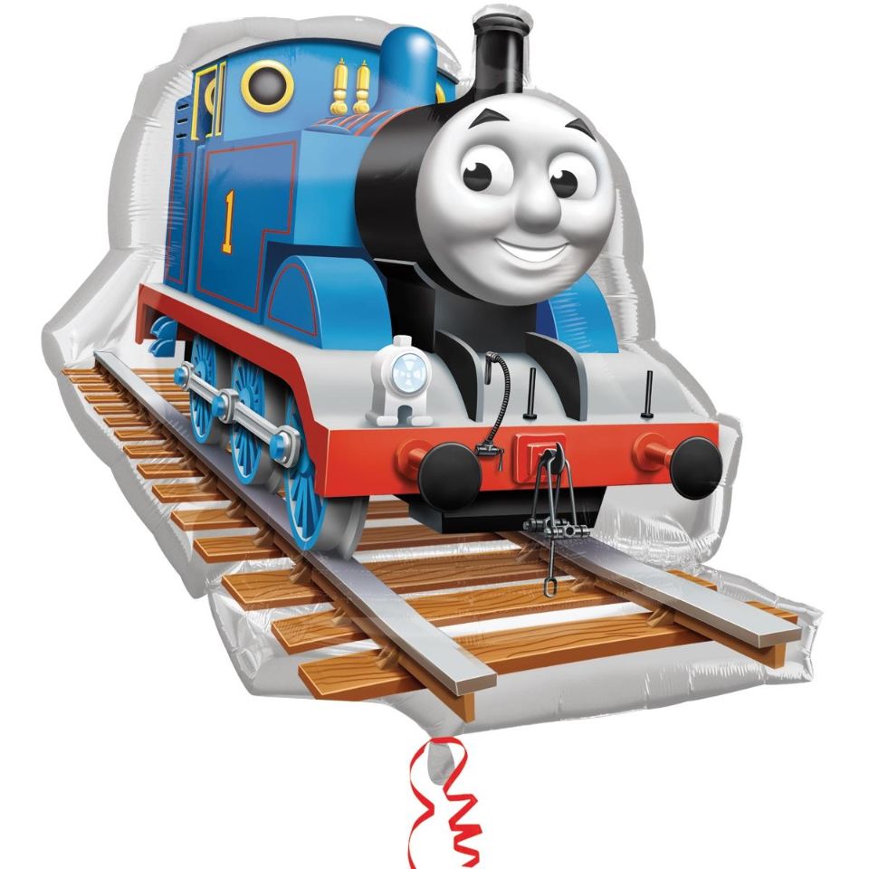 Shaped Thomas the Tank Engine Foil Balloon 29 inch | Party Save Smile