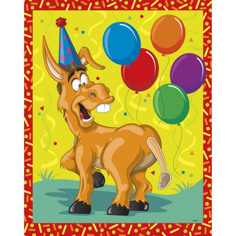 Festive Donkey Party Game 8 Players | Party Save Smile