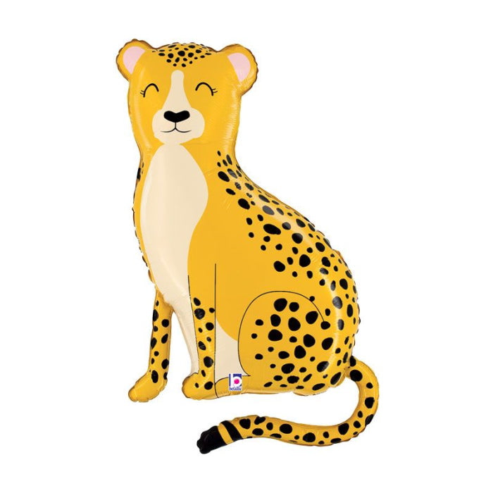 Shaped Cheetah Balloon 40 Inches | Party Save Smile