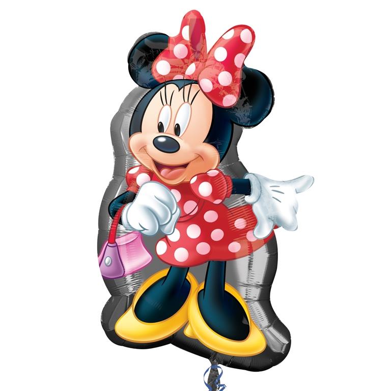 Large Minnie Mouse Foil Balloon 32 Inches | Party Save Smile