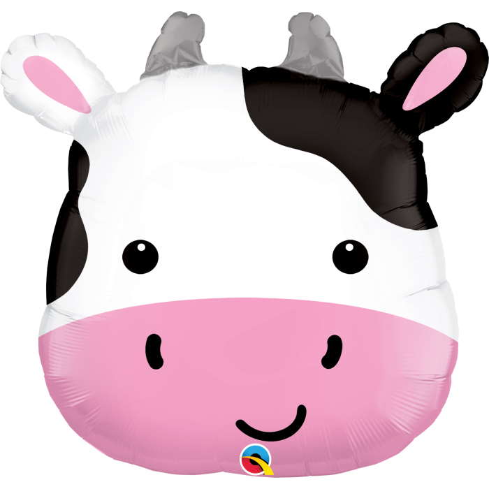Cute Holstein Cow Foil Balloon 18 Inches | Party Save Smile