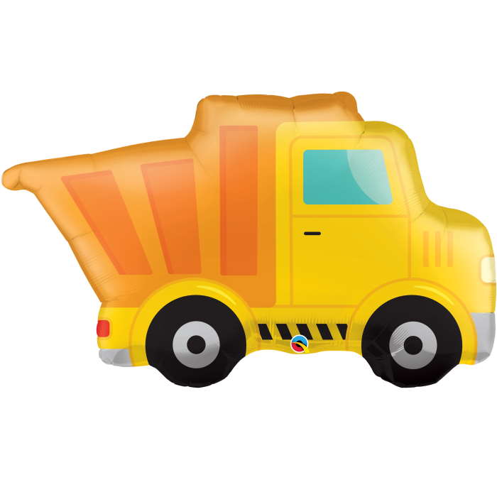 Dump Truck Foil Balloon 41 inches | Party Save Smile