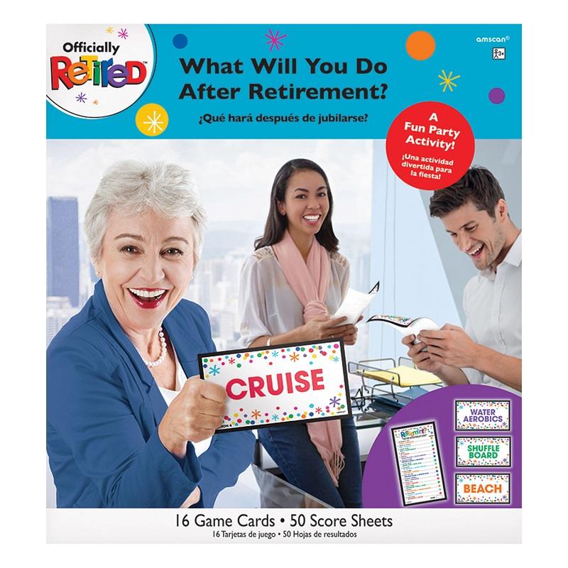 Happy Retirement Party Game for 16 Players | Party Save Smile