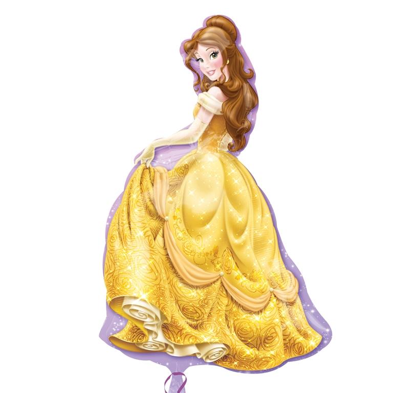 Foil Princess Belle Shaped Balloons 39 Inches | Party Save Smile