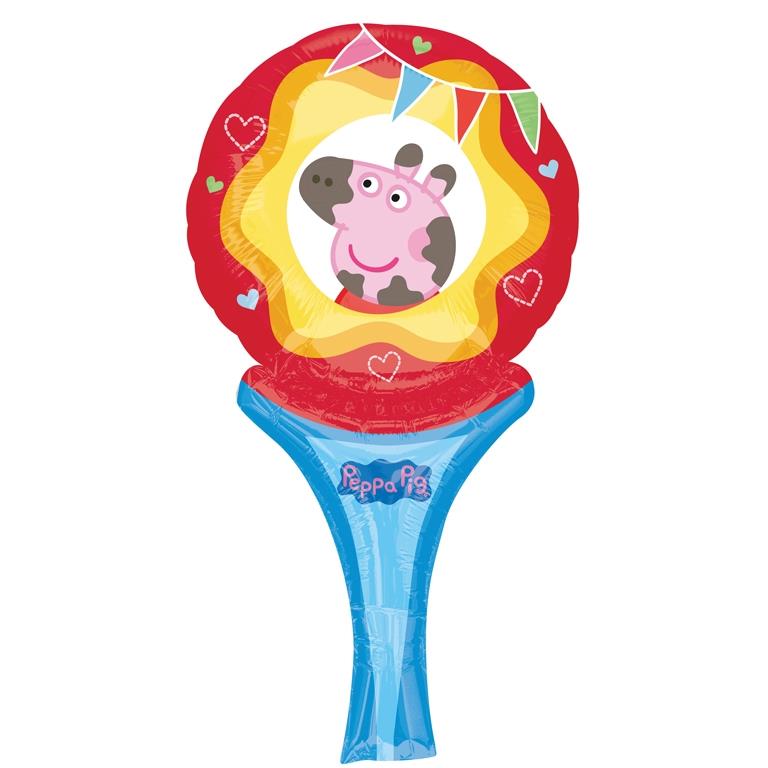Peppa Pig Mini Foil Balloons: Handheld Balloons | Party Save Smile