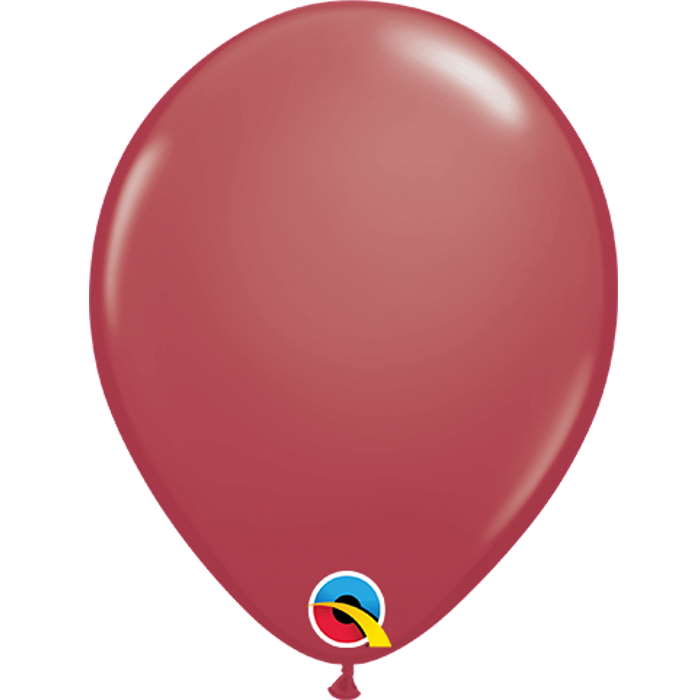 Qualatex Cranberry 5 inch Latex Balloons | Party Save Smile
