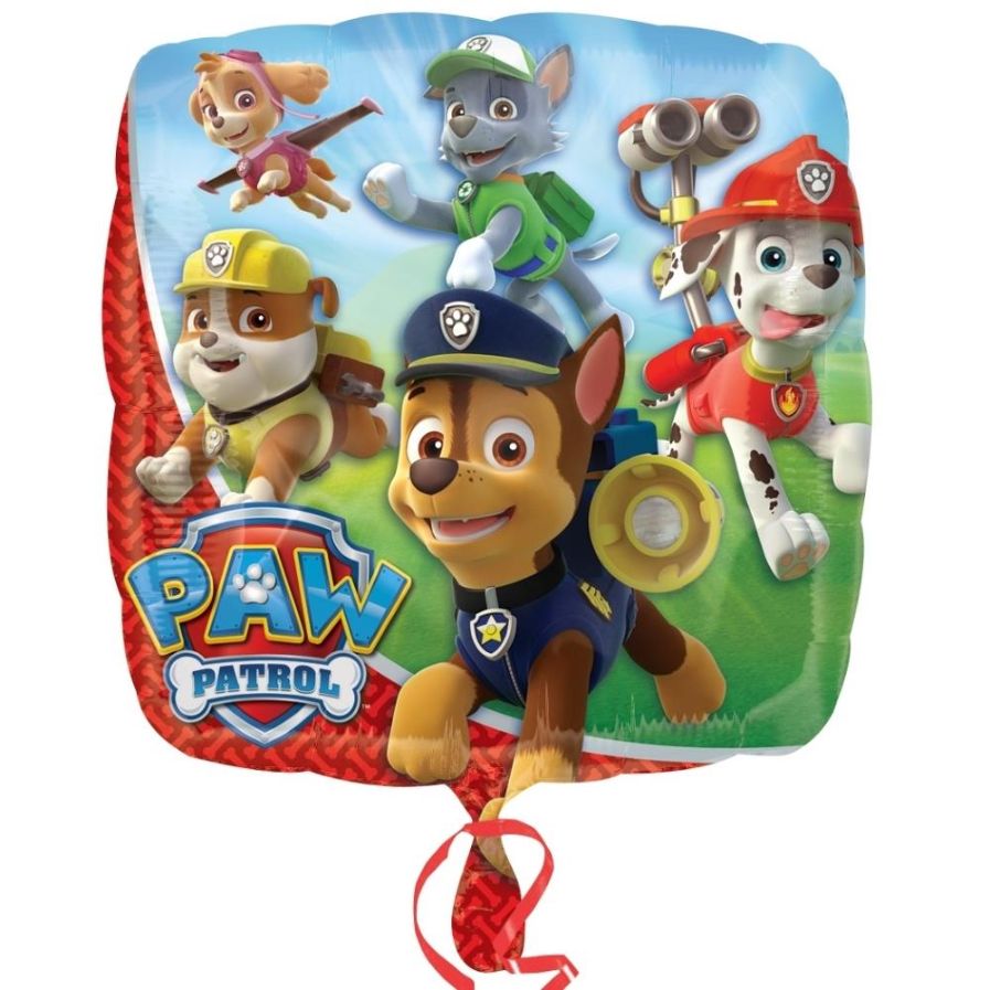 Red Paw Patrol Foil Balloons 18 inches | Party Save Smile