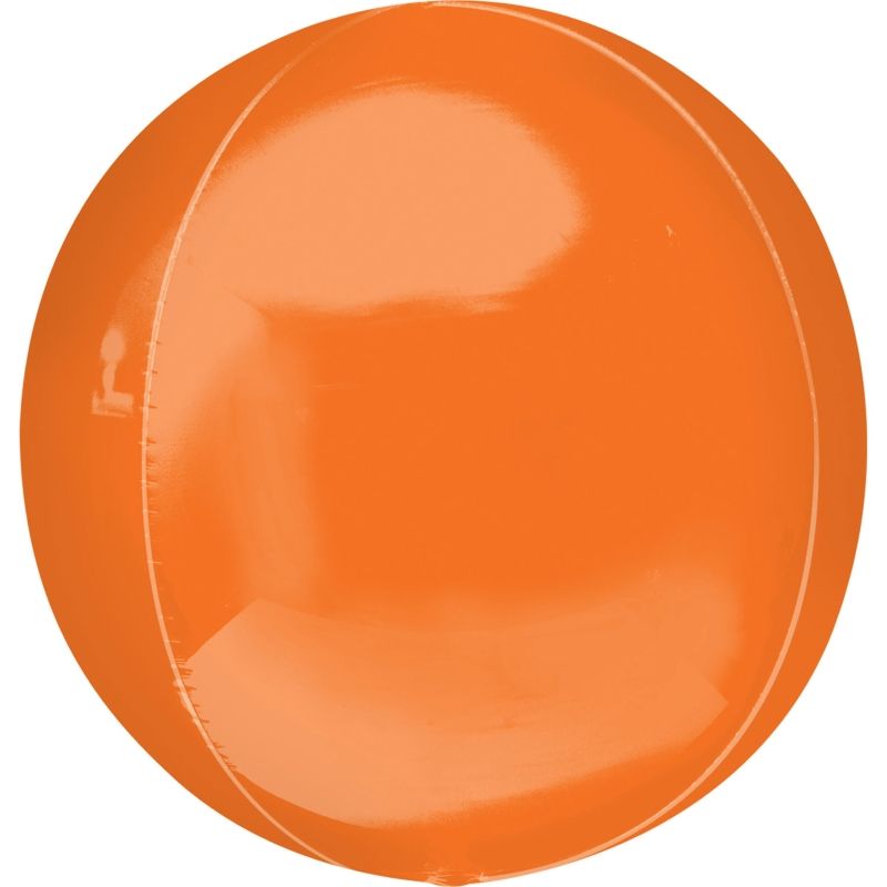 Orange Orbz Balloon - 15 inches Anagram | Party Save Smile