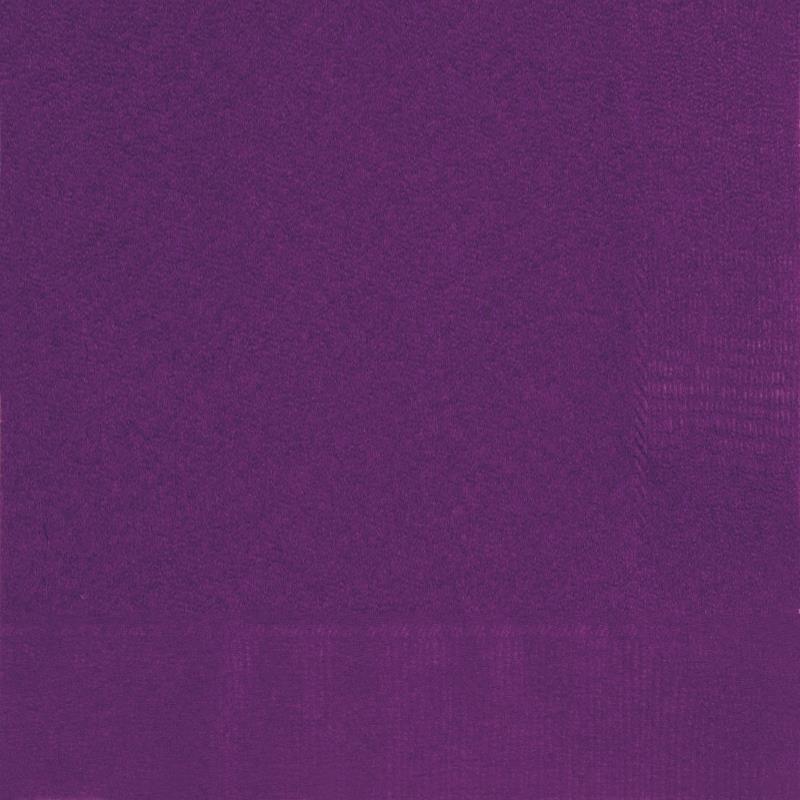 Deep Purple Paper Napkins Pack of 20 | Party Save Smile