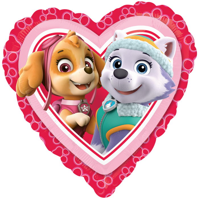 Paw Patrol Skye and Everest Foil Balloon 43cm | Party Save Smile