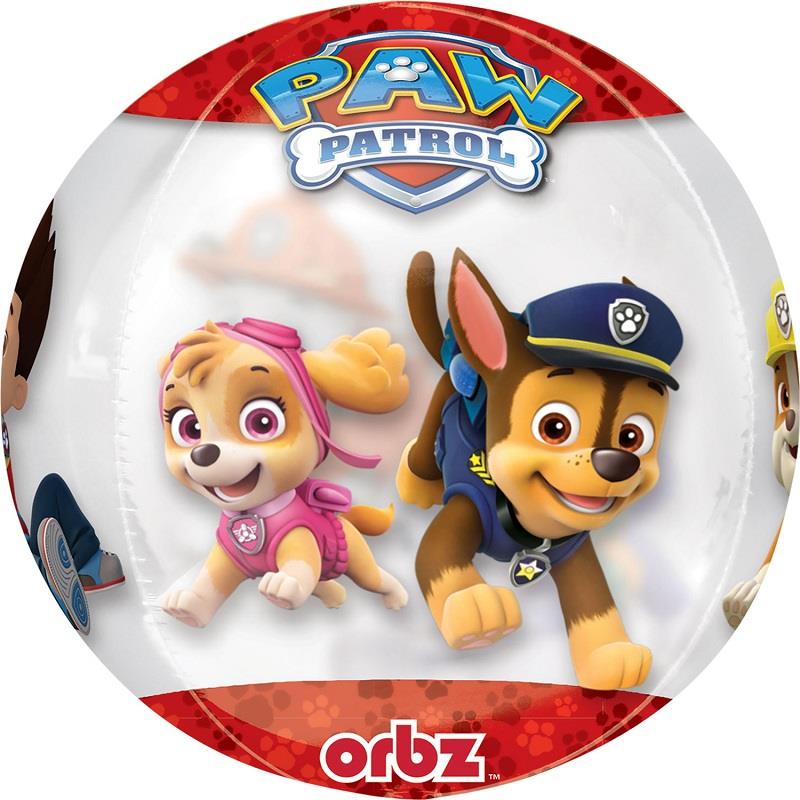 Paw Patrol Orbz Balloon 15 inches | Party Save Smile