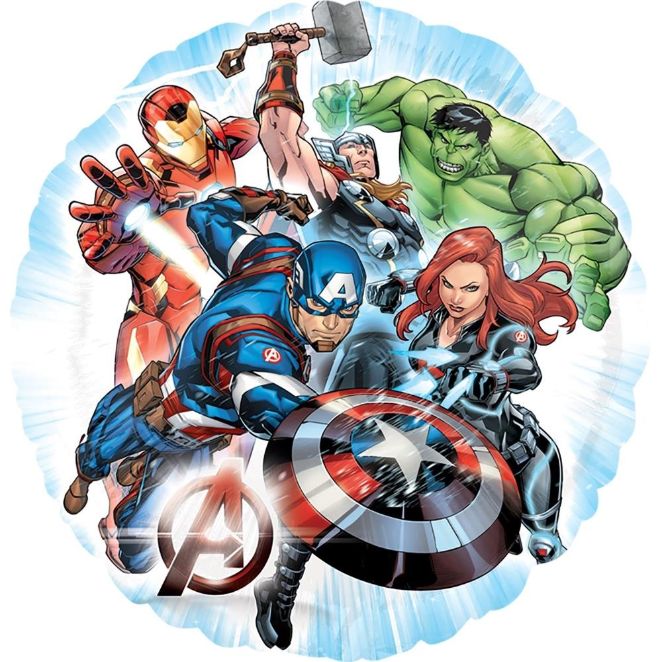 Marvel Avengers Group Foil Balloon 18 Inch | Party Save Smile