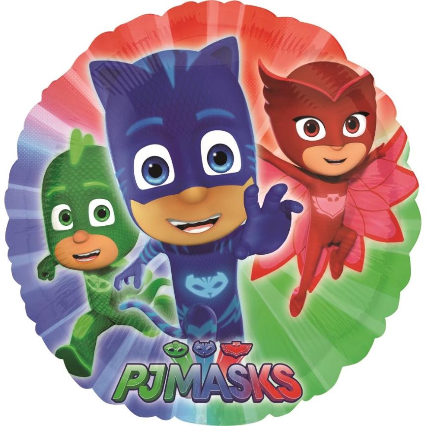 PJ Masks Party Foil | Helium Party Balloon | Party Save Smile