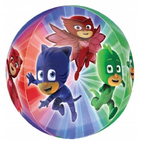 PJ Masks Sphere Orbz Foil | Helium Balloon | Party Save Smile
