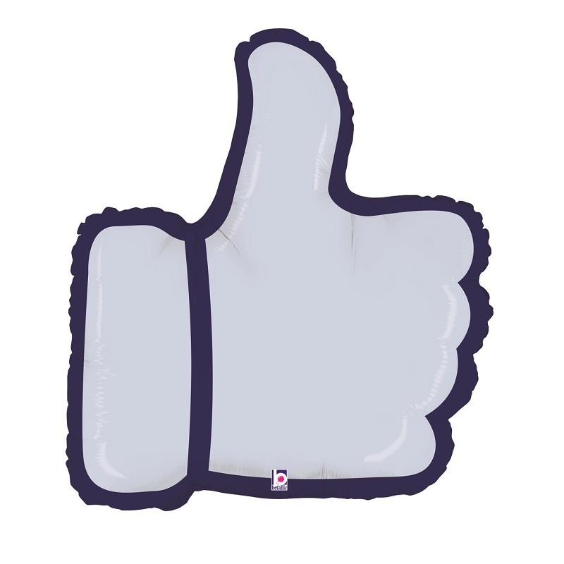 Thumbs Up Foil Balloons 28 inches | Party Save Smile