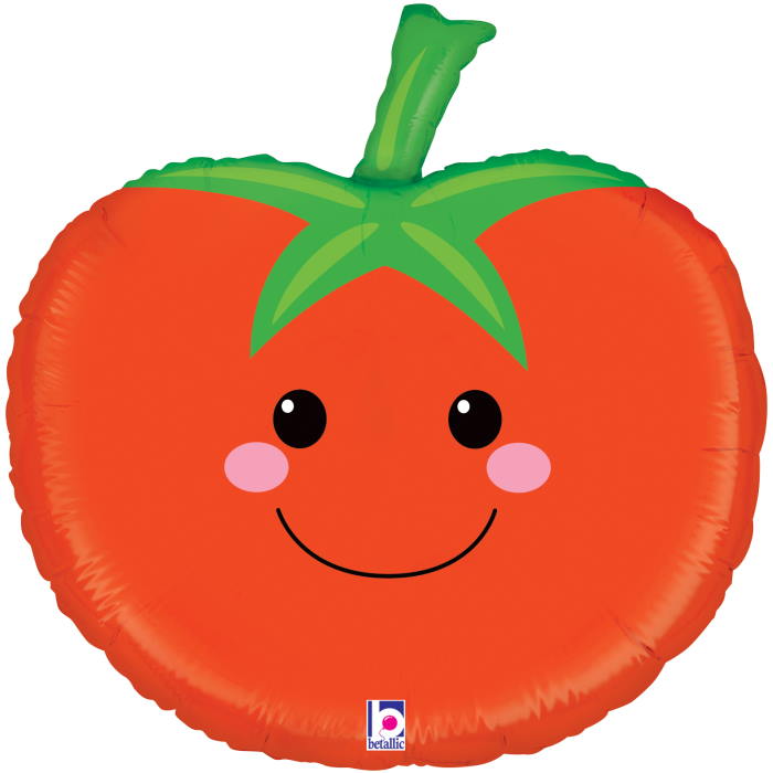 Tomato Giant Foil Balloon 25 inch | Party Save Smile