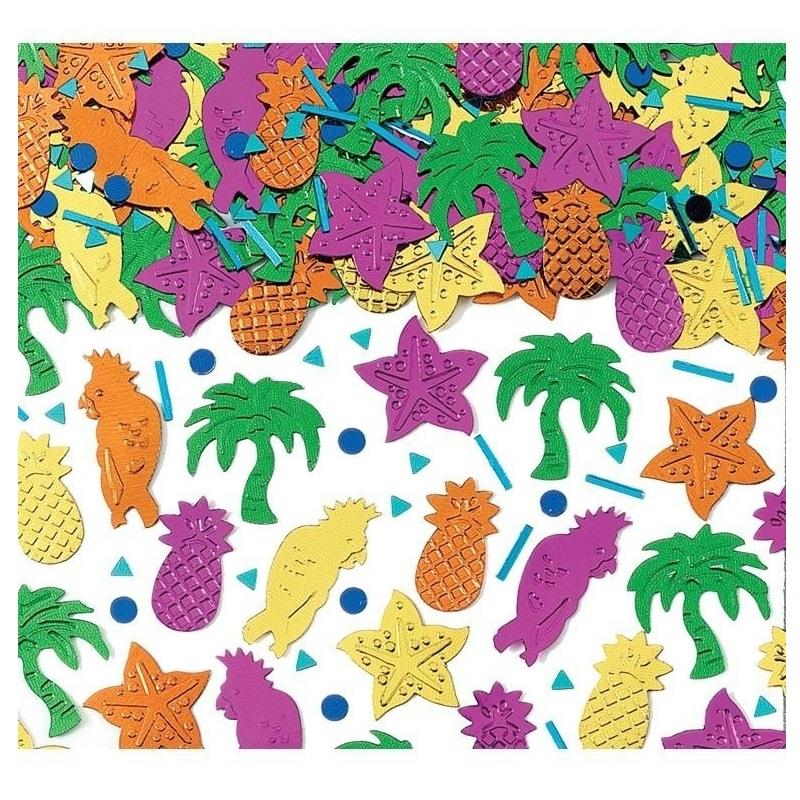Island | Tropical | Pineapple Party Table Confetti Decoration | Party Save Smile