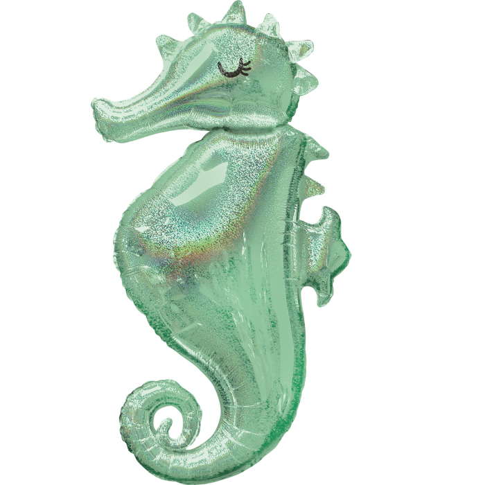 Seahorse Foil Balloon 38 inches | Party Save Smile