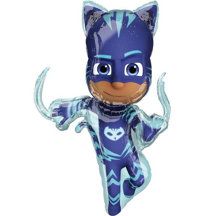 PJ Masks Catboy Shaped Foil Balloon 37 Inches | Party Save Smile