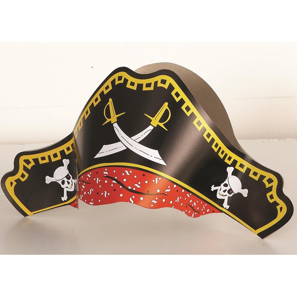 Pirate Party Hats Pack of 4 | Party Save Smile