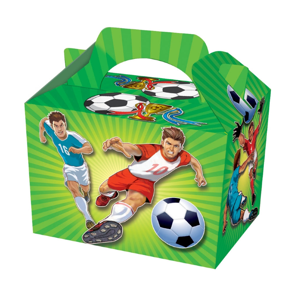 Striker Football Party Boxes 14 x 10 cm
