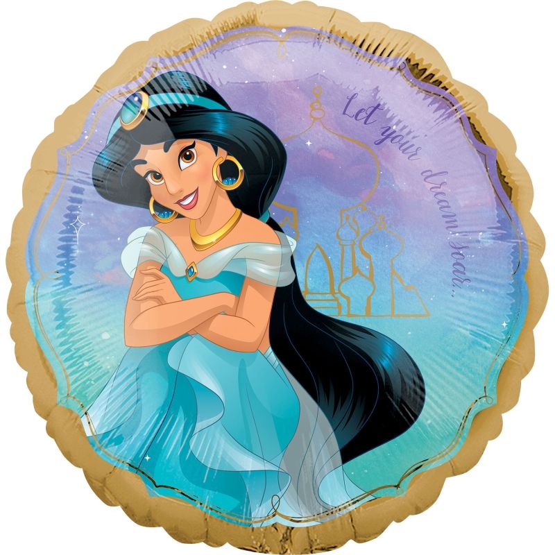 Princess Jasmine Foil Balloons 18 Inches | Party Save Smile