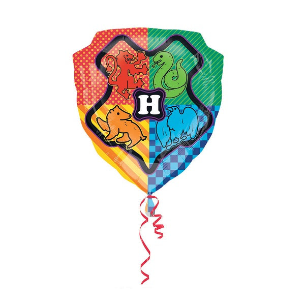 Hogwarts Harry Potter Shield Shaped Foil Balloon 27 Inches | Party Save Smile