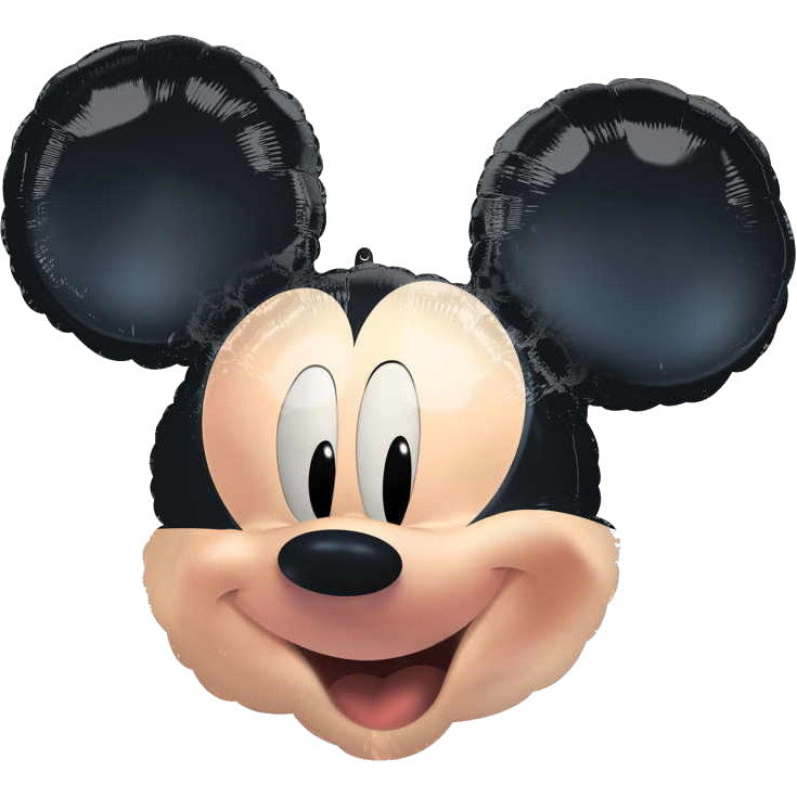Mickey Mouse Giant Head Foil Balloon 25 inch | Party Save Smile