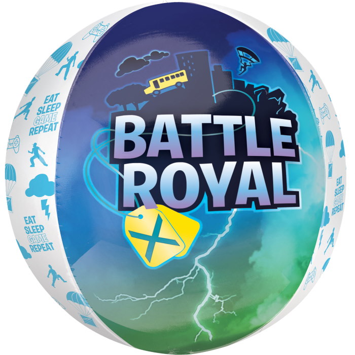 Battle Royale Orbz Balloon 15 inches | Party Save Smile