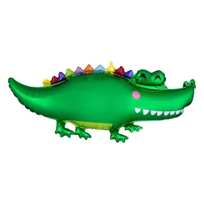 Alligator Shaped Foil Balloon 42 inches | Party Save Smile
